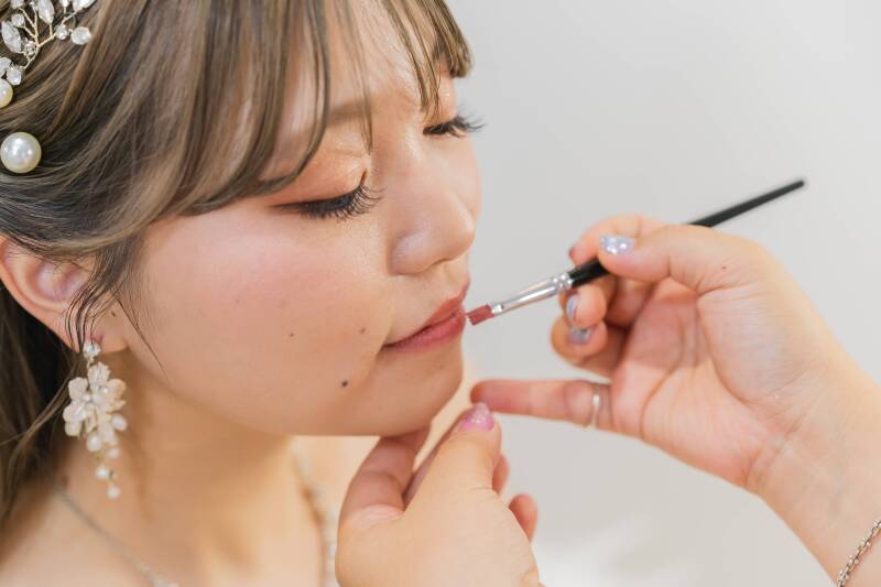 お仕度中