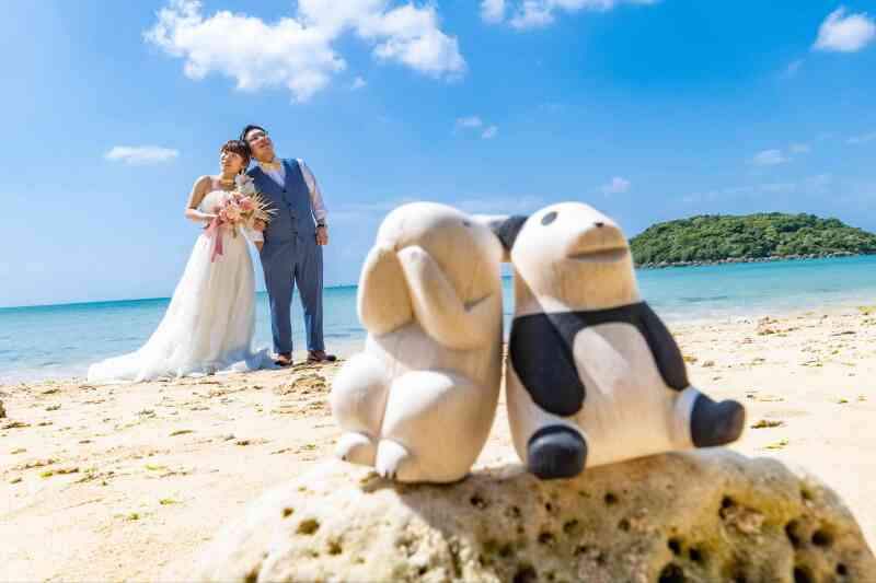 寄り添うように