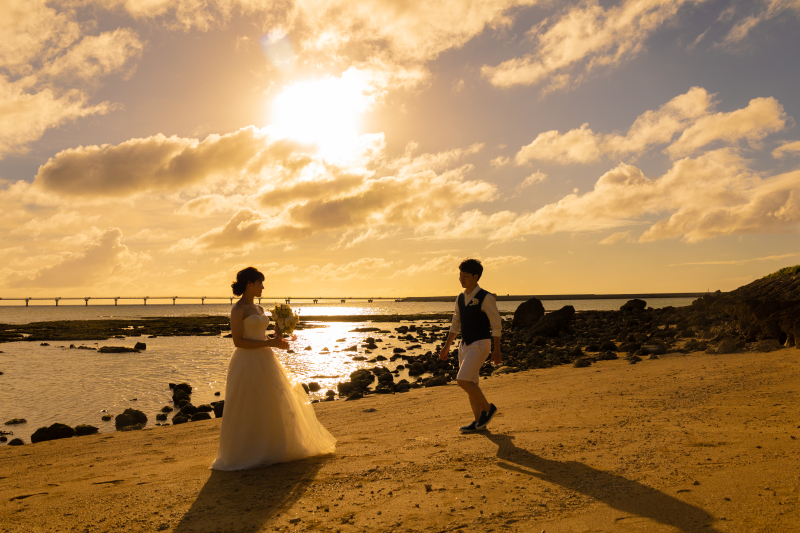 最後はサンセットショット