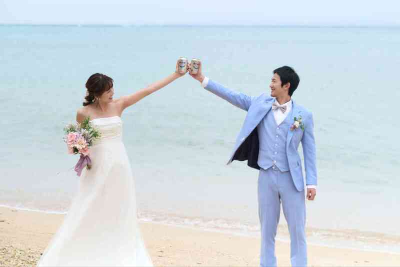 オリオンビールで