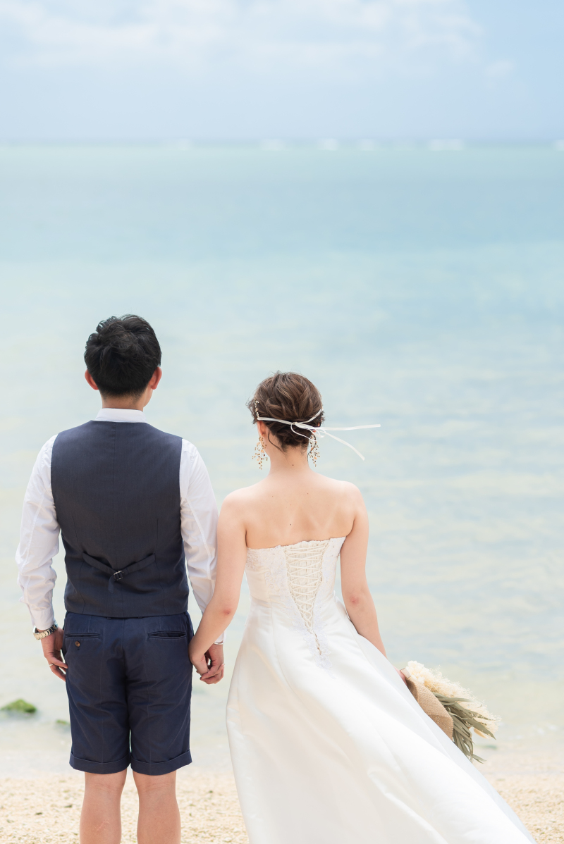 海、きれいだね・・