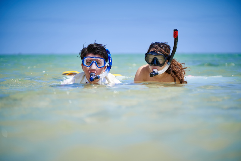 シュノーケリング