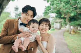 【天然ビーチ＆グリーン撮影コミコミ120カットプラン】お子様も一緒に♪