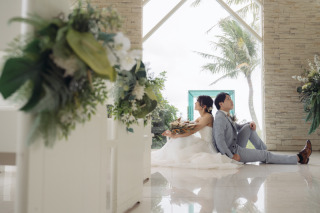 【ビーチ＋チャペル撮影プラン】チャペルならではの撮影を楽しみましょう♪