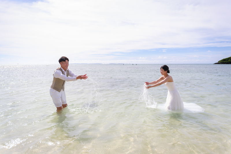 お待ちかねのウォーターイン！