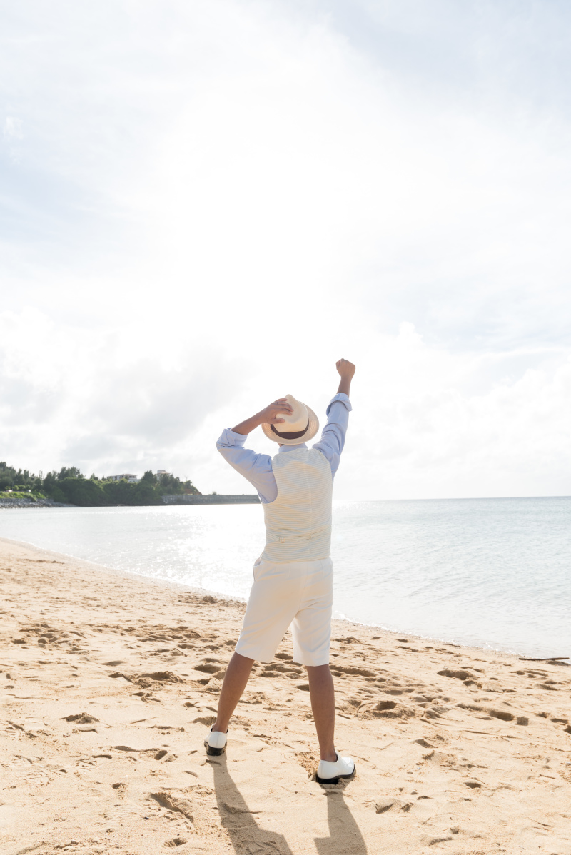 麦わら帽子だったので