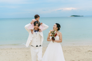 【ビーチ＋星空オプションプラン】ロマンチックなナイト撮影も☆★