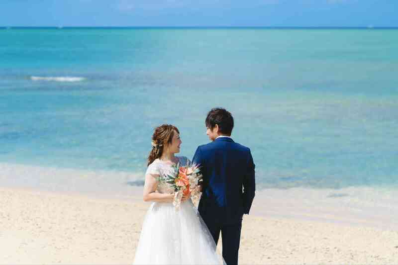 ビーチで満喫しながら