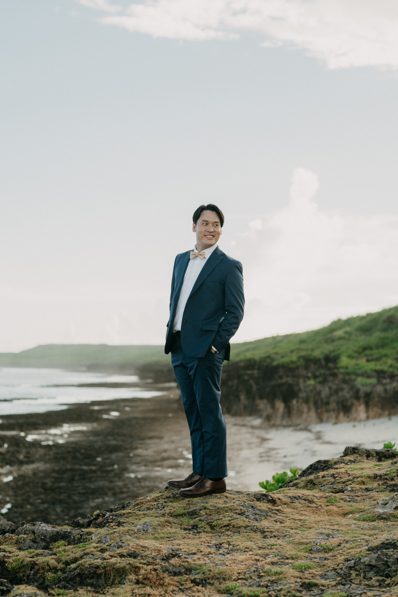 ご新郎様のソロショット