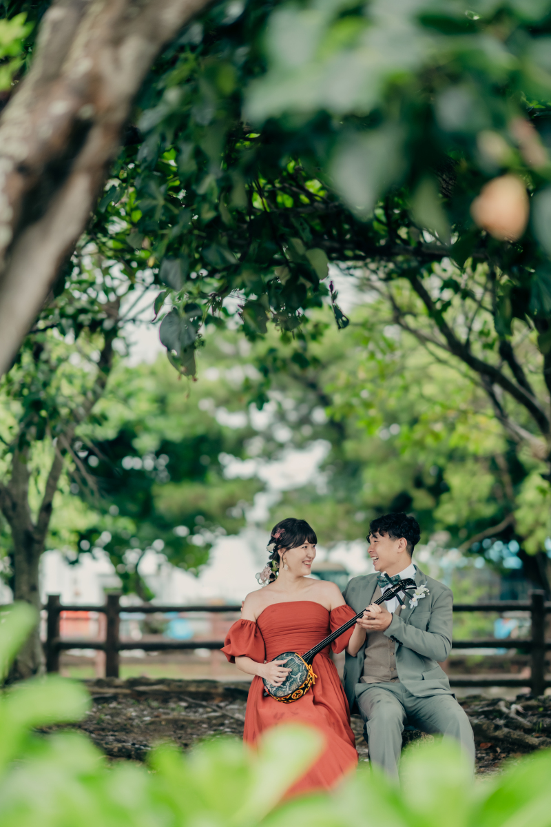 少し雫が残る下で♡