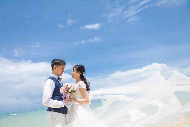 晴天に恵まれて