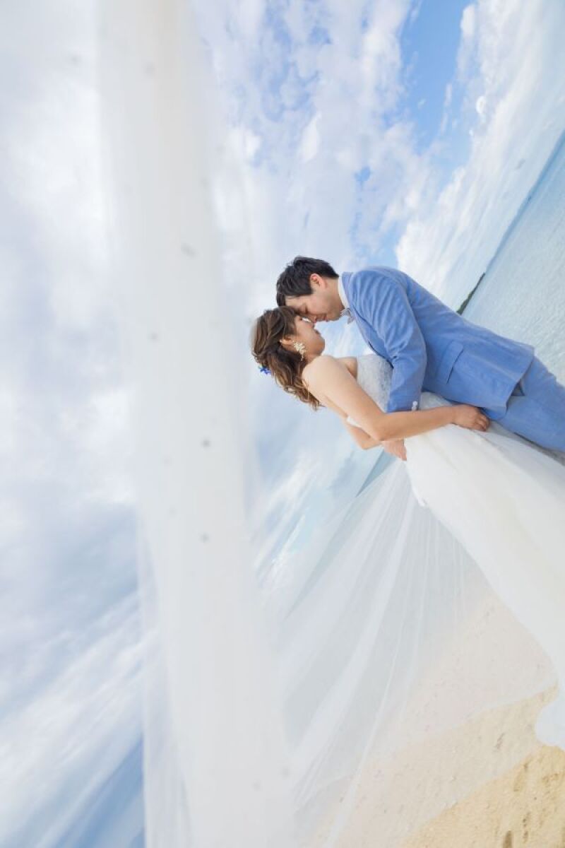 曇り空から一転