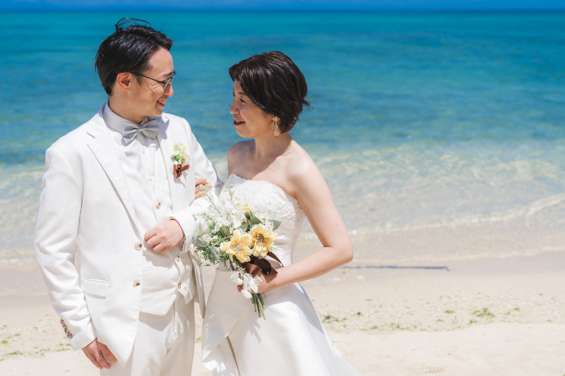 ウェディングポーズ