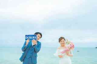 2月の沖縄本島ビーチ撮影