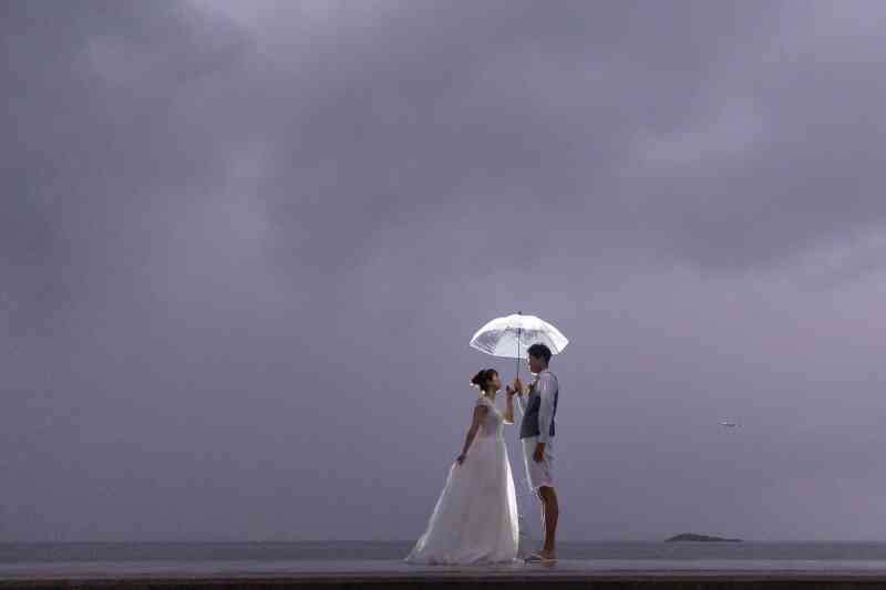 雨でもポジティブに