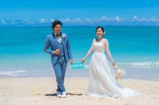 笑顔輝くビーチフォト