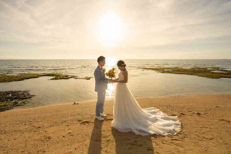 サンセットの味を楽しめる