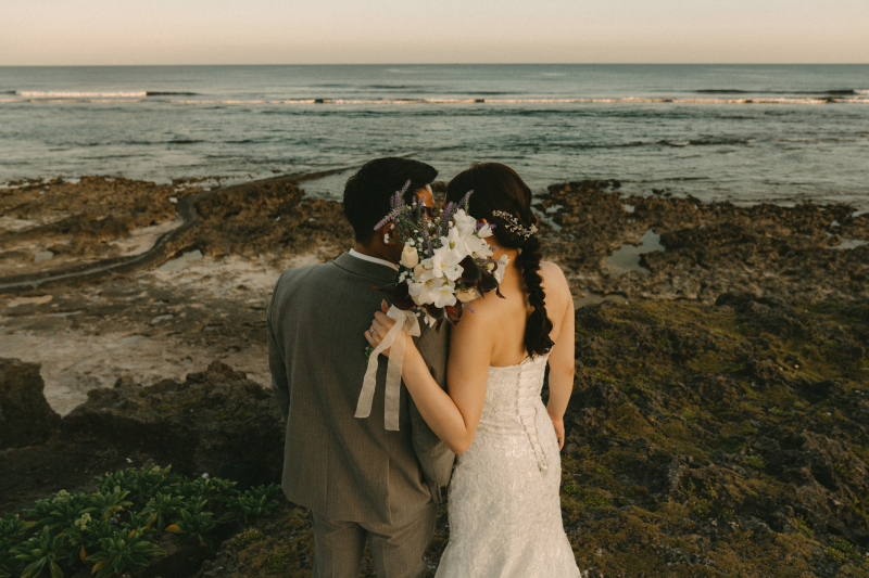 続いては岩場のロケーションでの撮影！