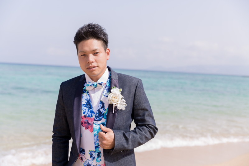 デニムタキシードで決めてみましたっ！