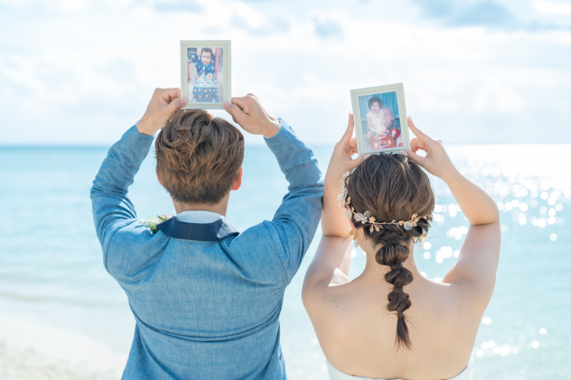 【ビーチ＋グリーン＋ドローンオプション】小物のお持ち込みも◎思い出と一緒に撮影！