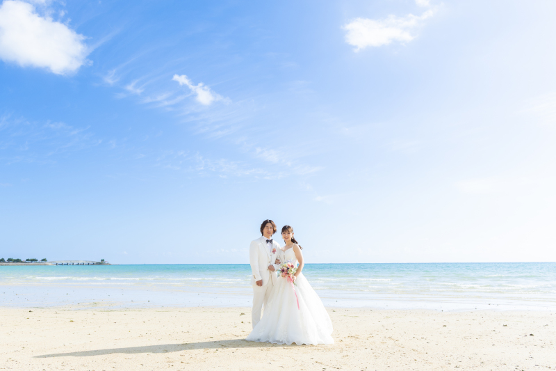 ビーチへ移動して撮影スタート!