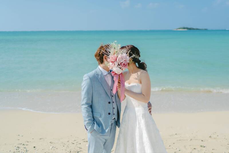 お顔隠しショットで・・