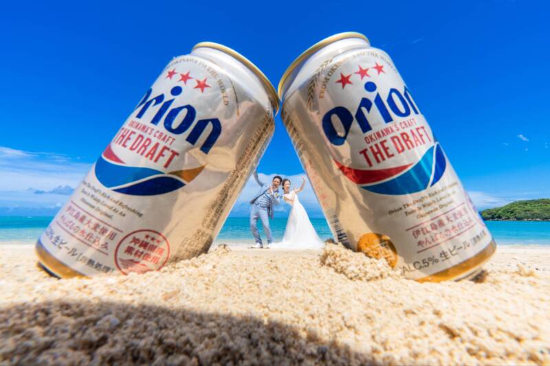 オリオンビールと