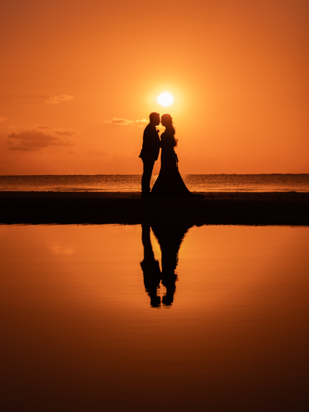 ラストカットは水に映してリフレクション風フォト！