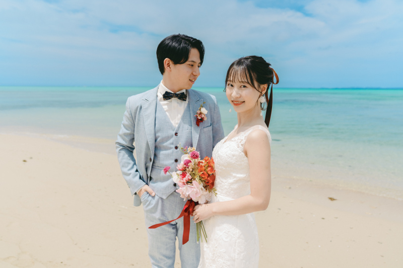 待ちに待った沖縄のビーチへ！