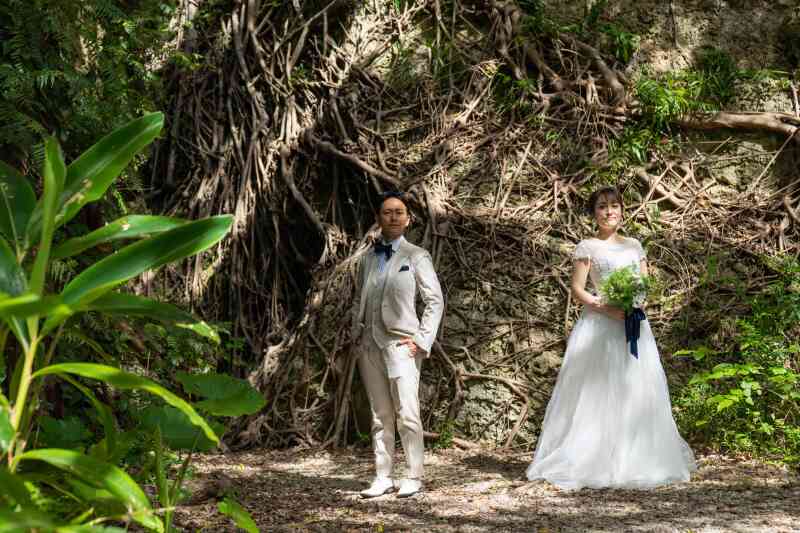 大人かわいいフォトウェディング