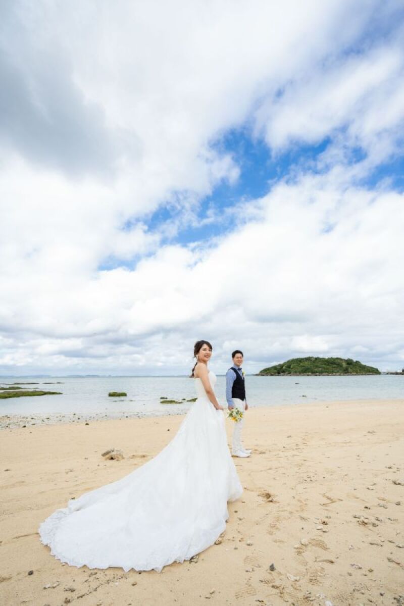 いよいよビーチへ