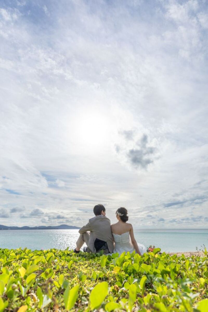 ガーデンからビーチへ
