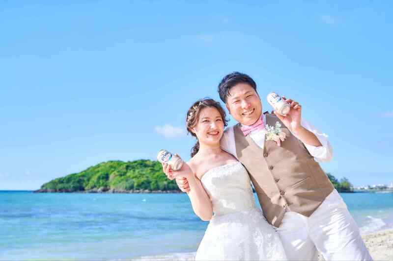 オリオンビールで