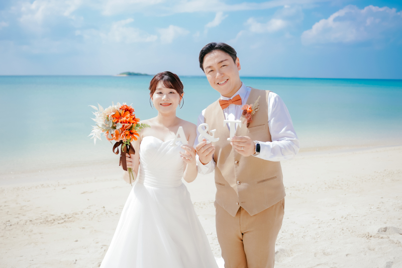 イニシャルも可愛く撮影〜！！