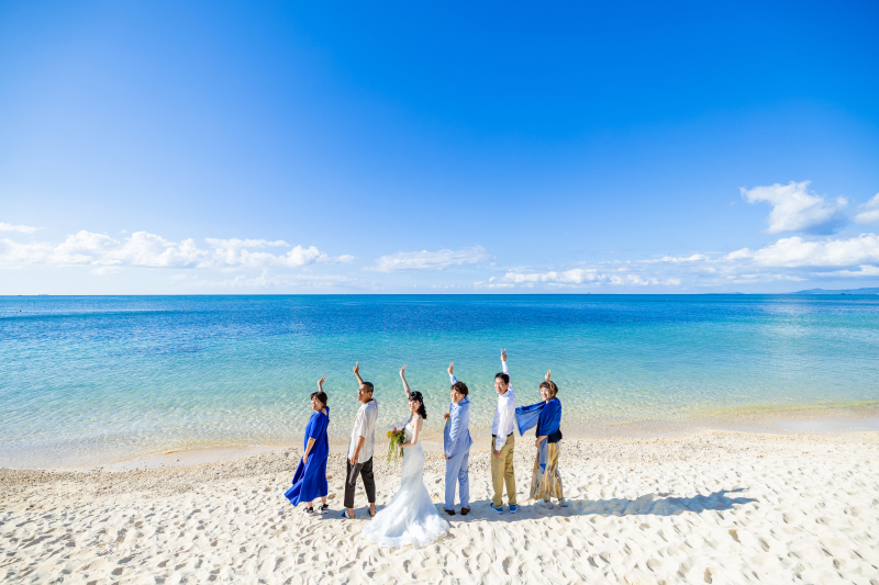 家族みんなでピースサイン＆振り向きショット♪