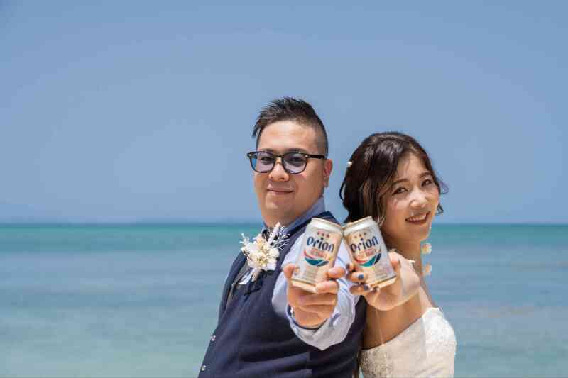 オリオンビールと