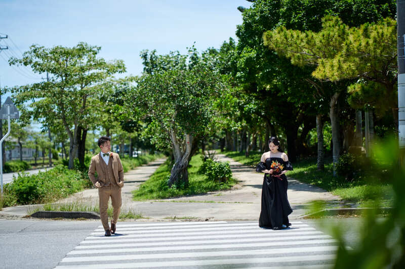 ドレス衣装でストリートっぽく♡