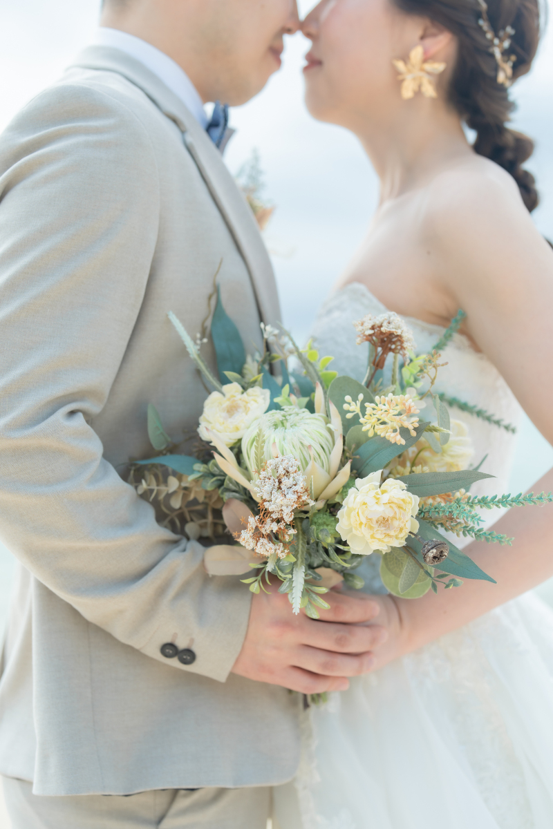 新婦様が選んだブーケも一緒に