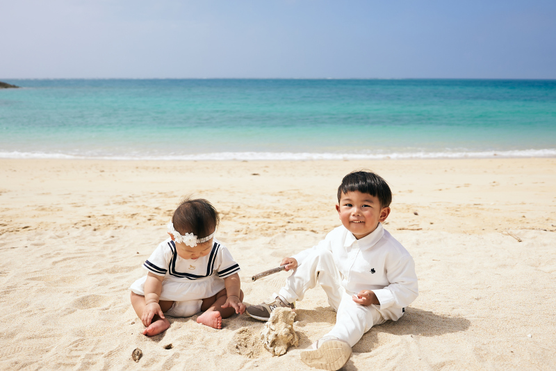 子供たちだけのお写真も！