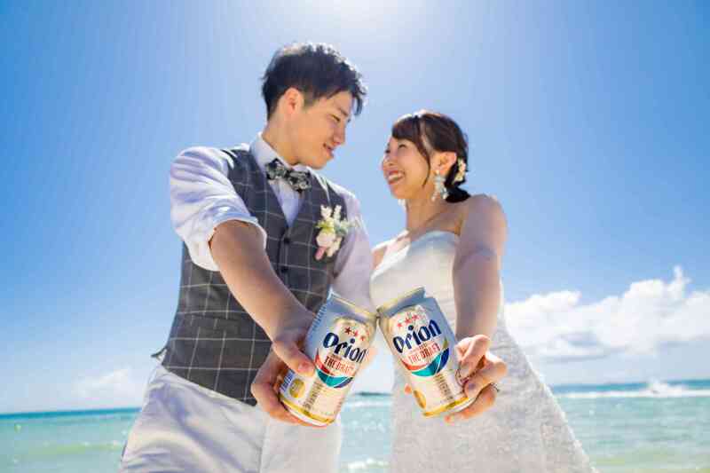 オリオンビールと