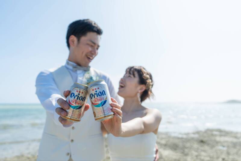 オリオンビールと