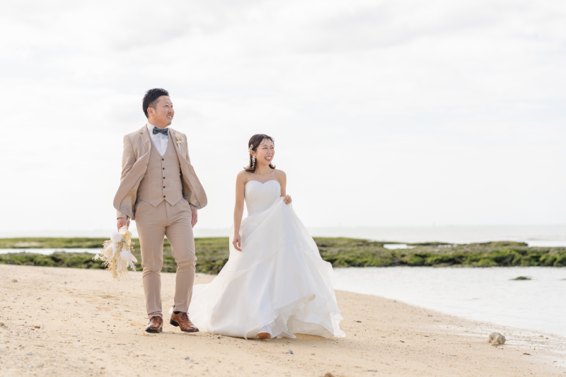 ビーチへ移動して