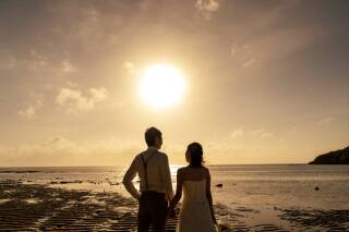 七夕のサンセット撮影