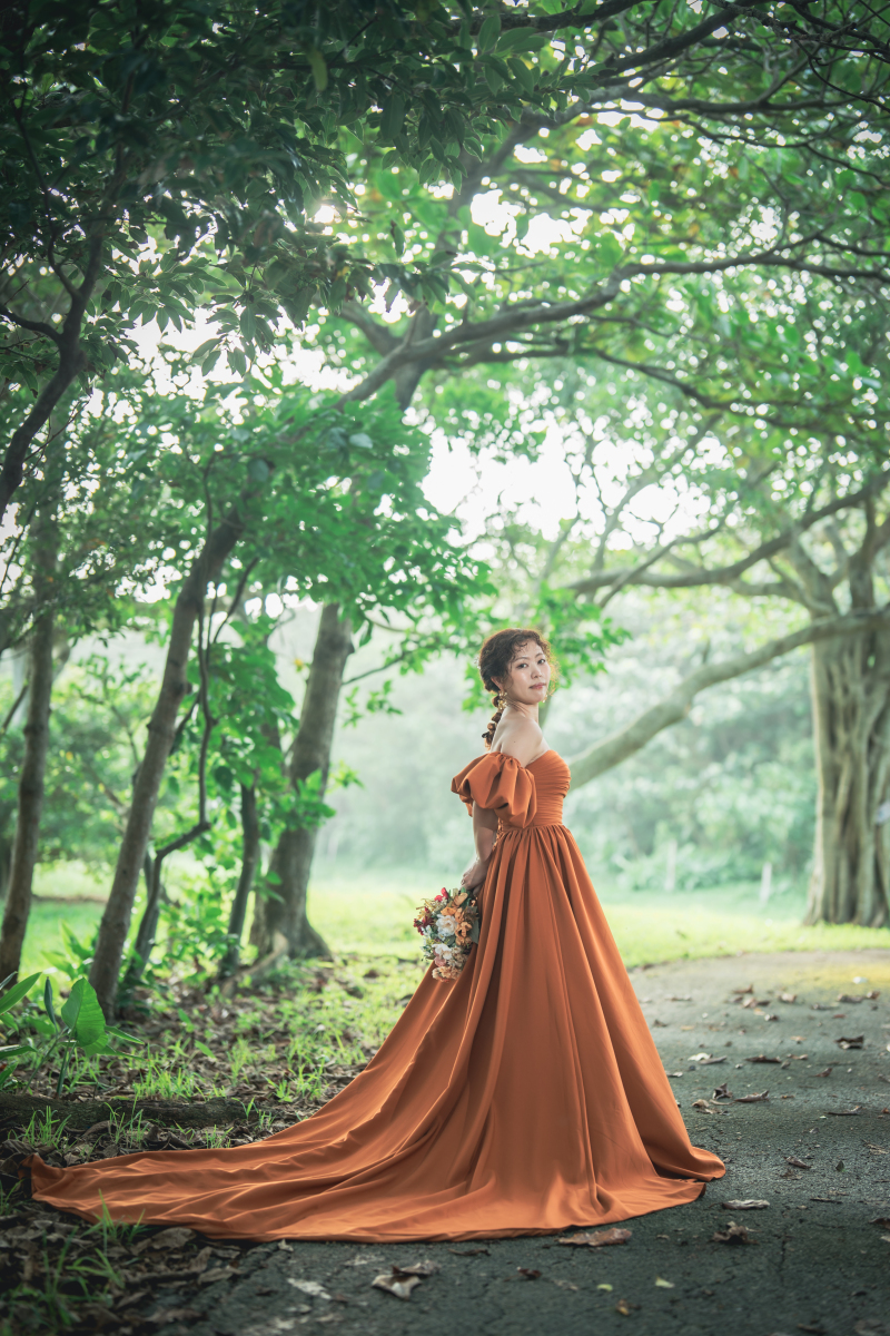 カラードレスにチェンジ