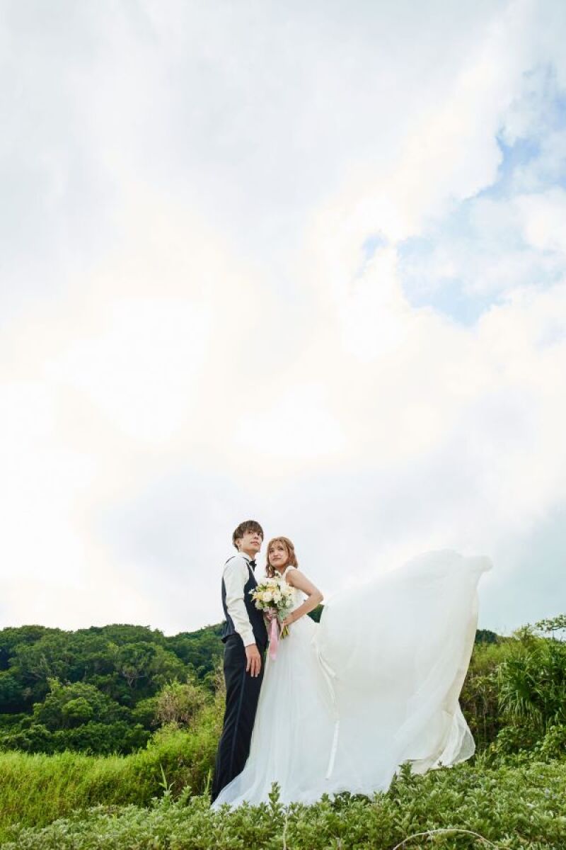 海と緑で贅沢に