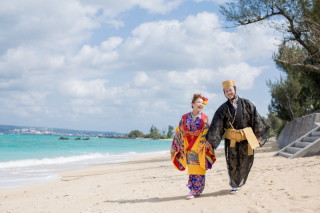 琉装ビーチフォト