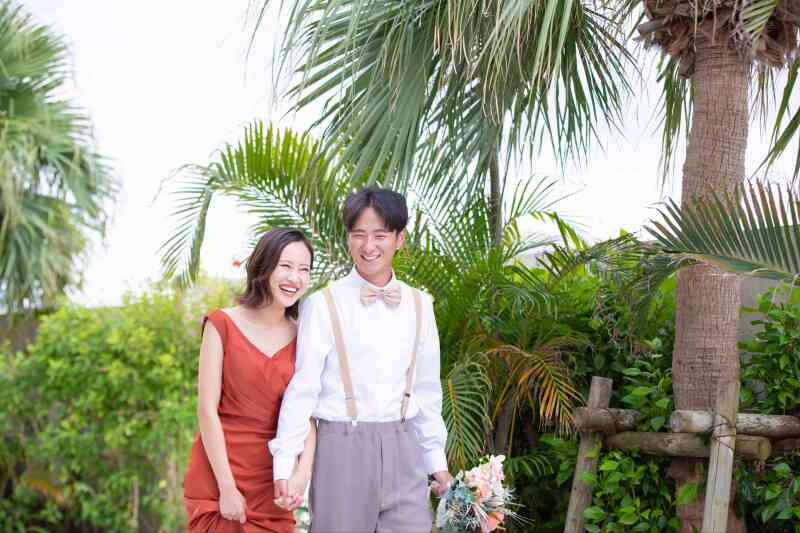 笑い合いながら