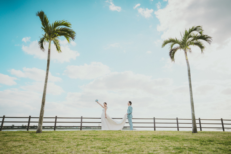 【ビーチ＋グリーン2ロケ】オープンカーも一緒に♫