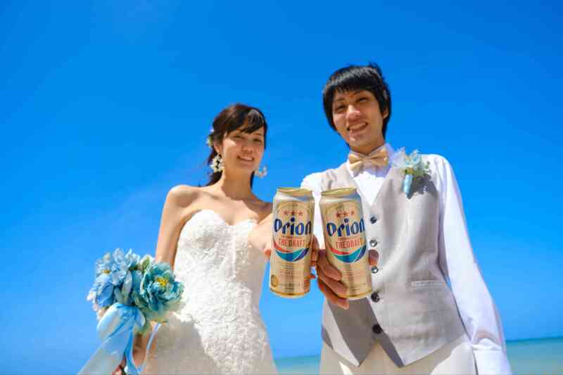 オリオンビールと