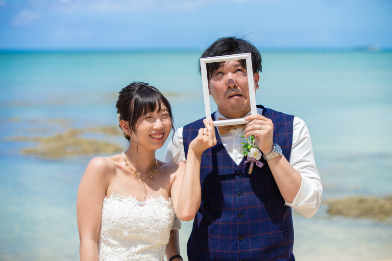 フレームをかざすと!?